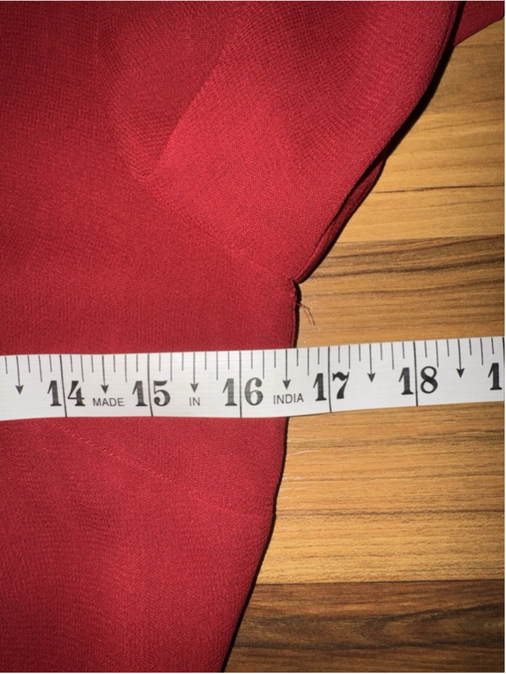 Reformation Red Mini Dress Romantic Coquette Sheer Sleeves Ruffle Hem Feminine 4 - Picture 11 of 13